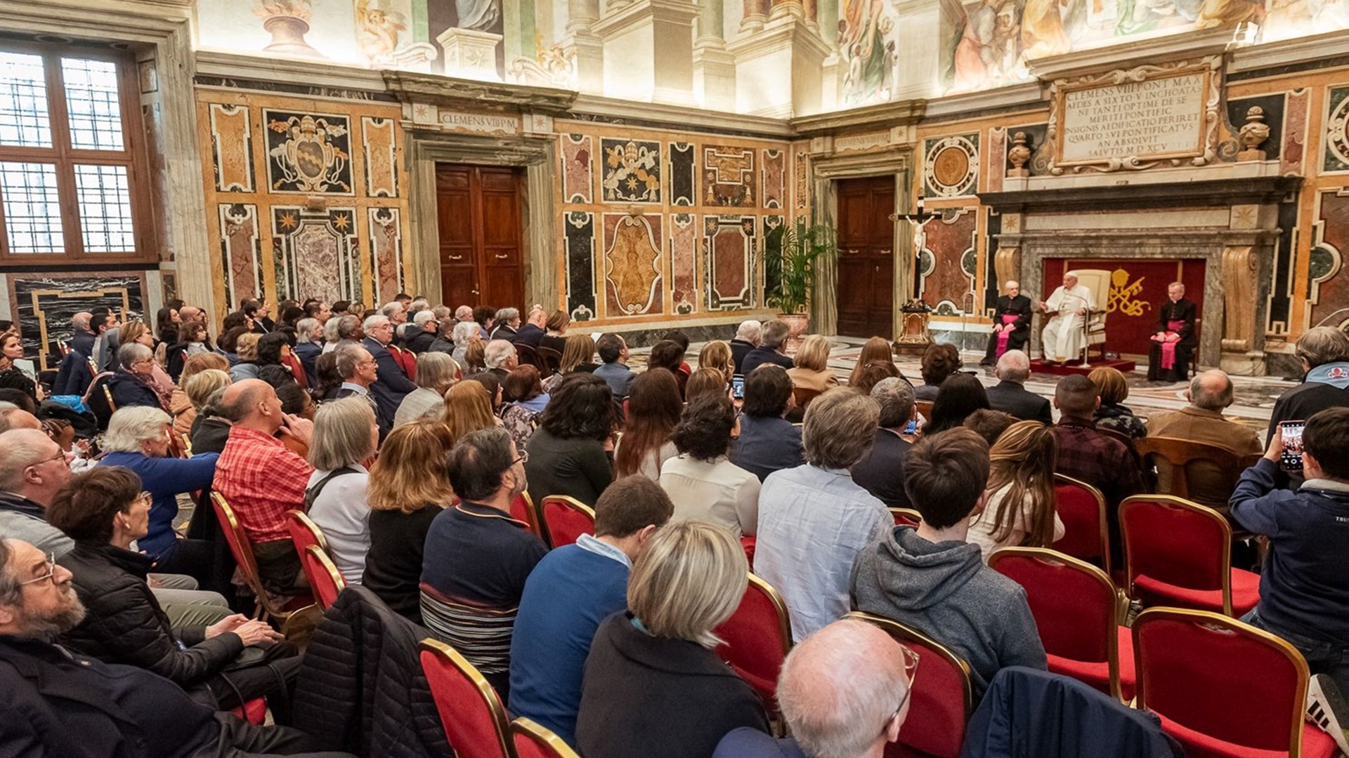 25.03.2024 - Udienza di Papa Francesco al JSN