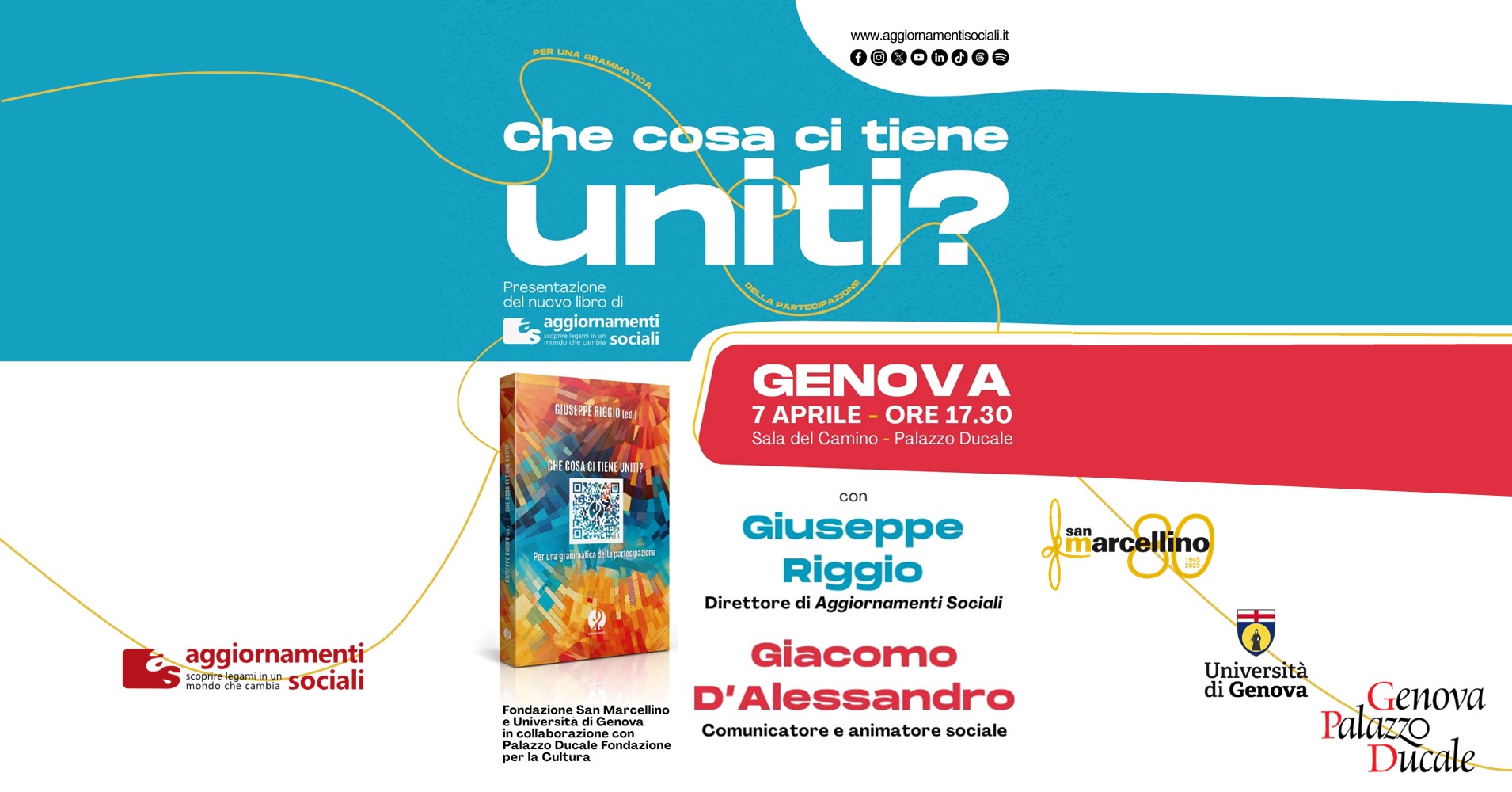 7.04.2025 - Presentazione libro Che cosa ci tiene uniti