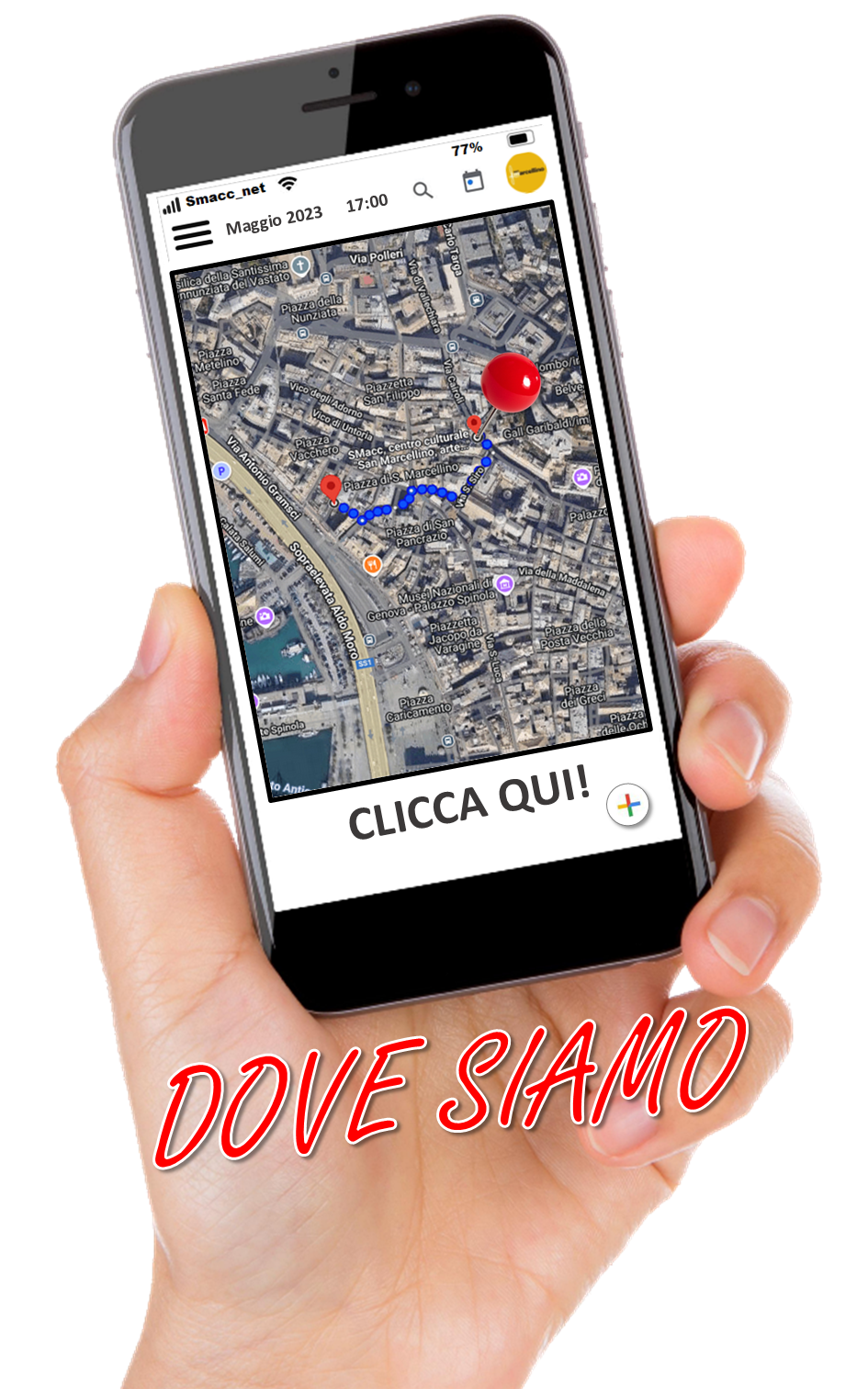 Indicazioni per raggiungerci
