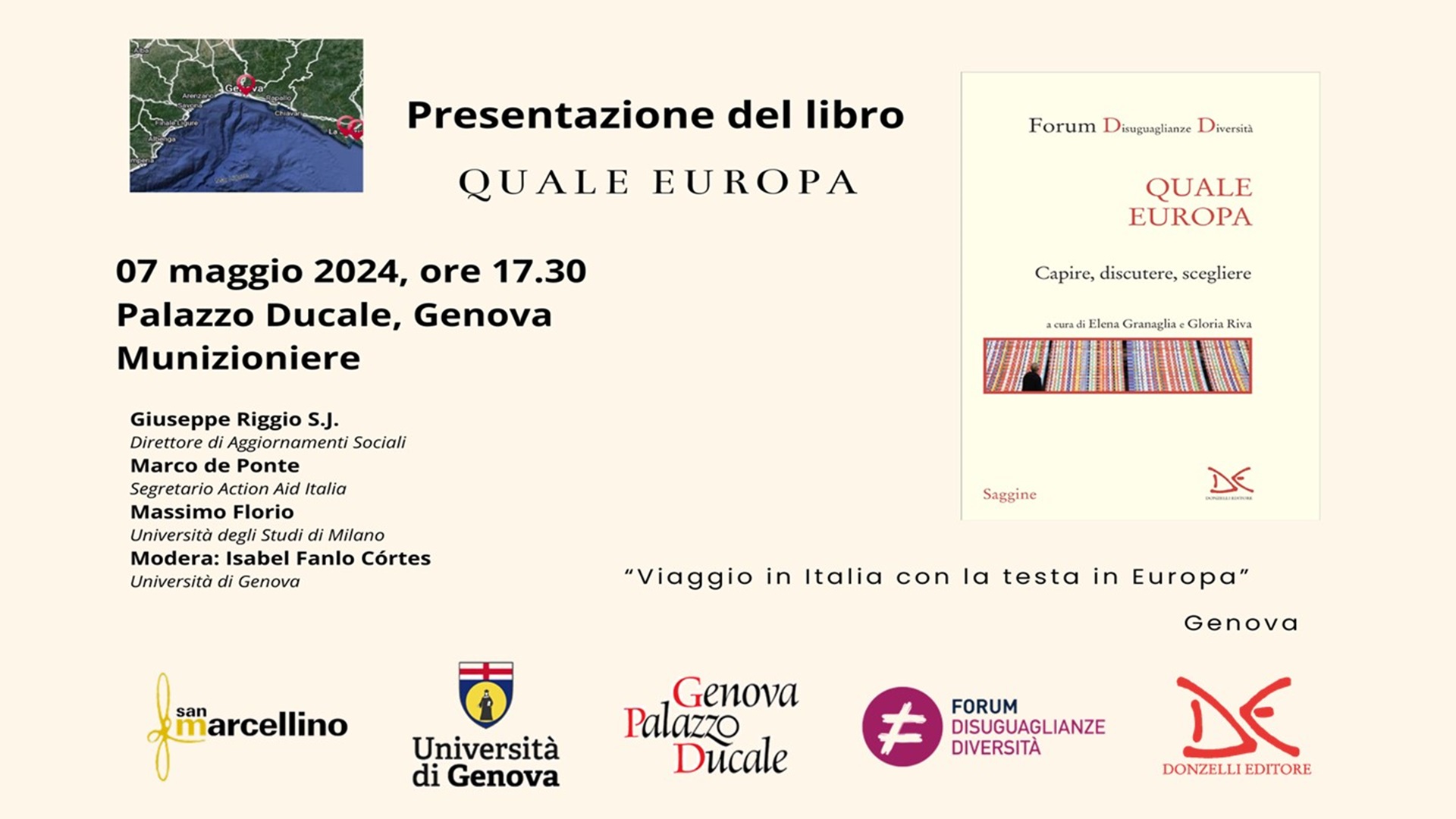 7.05.2024 - Presentazione libro "Quale Europa"