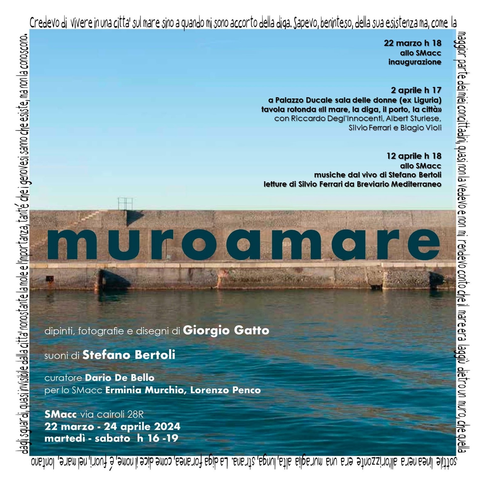 22.03.2024 - "muro a mare", Giorgio Gatto