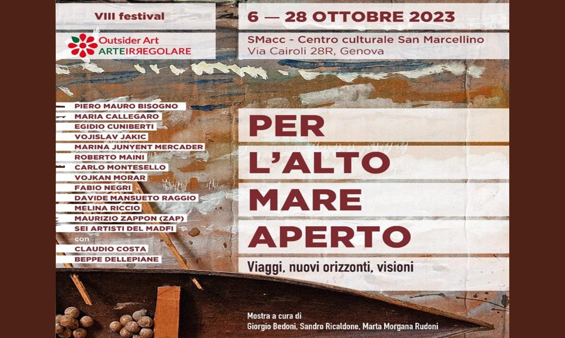 6.10.2023 - VIII Festival dell'Outsider Art e dell'Arte Irregolare