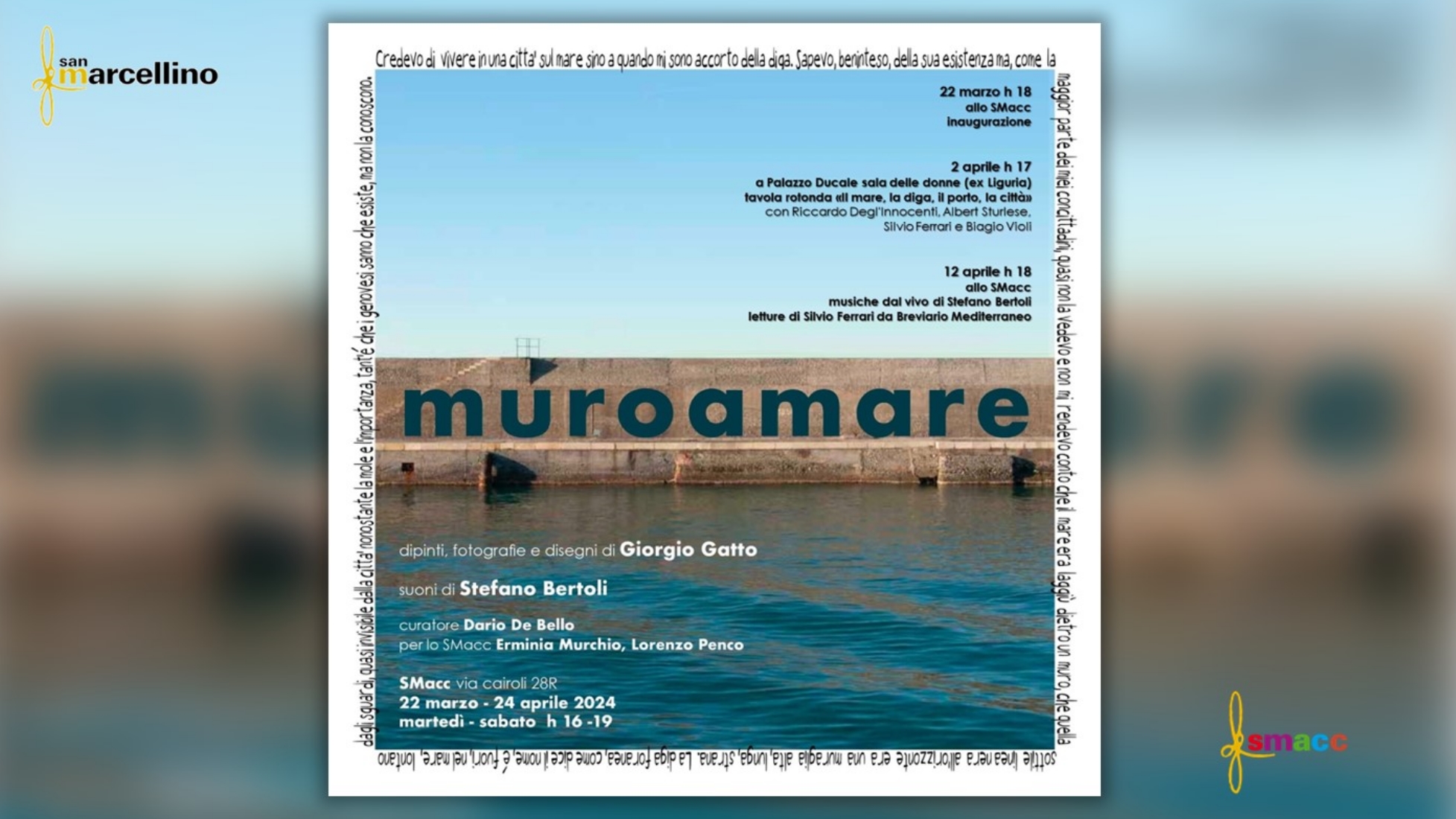 22.03.2024 - "muro a mare", Giorgio Gatto