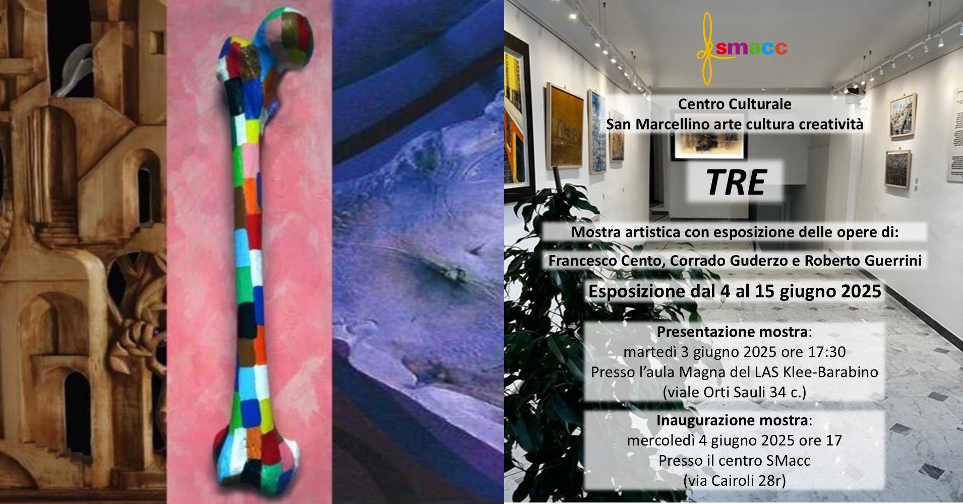 3.06.2025 - Mostra "TRE"